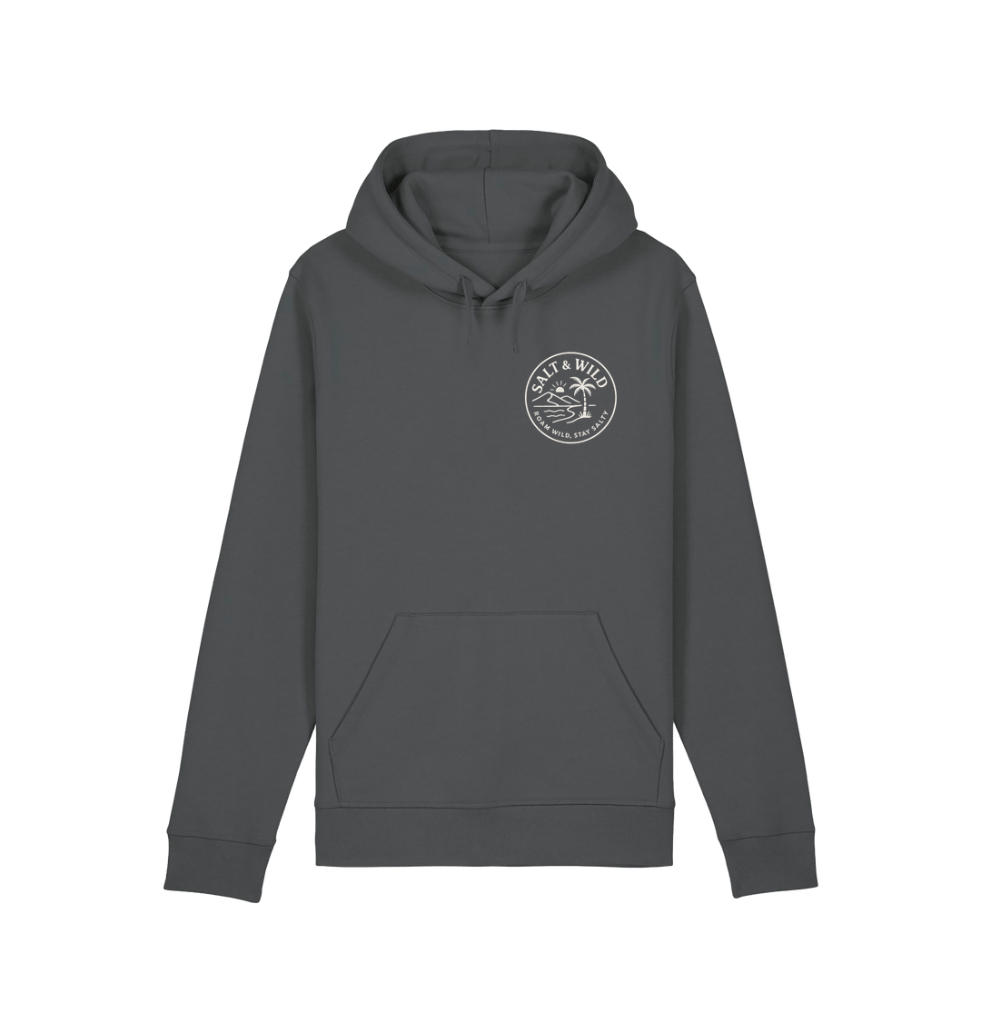 Anthracite Printed Hoody