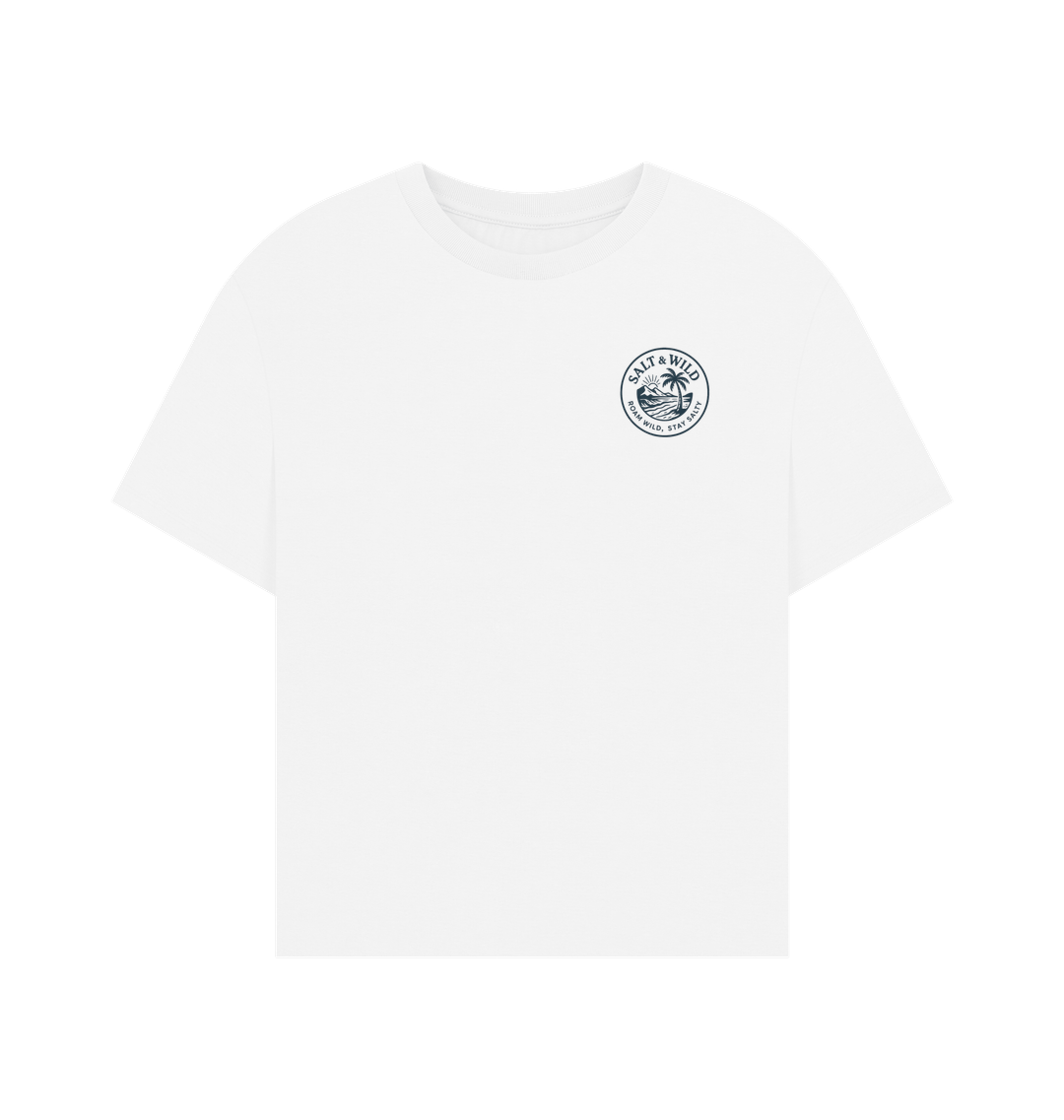 White Printed T-shirt