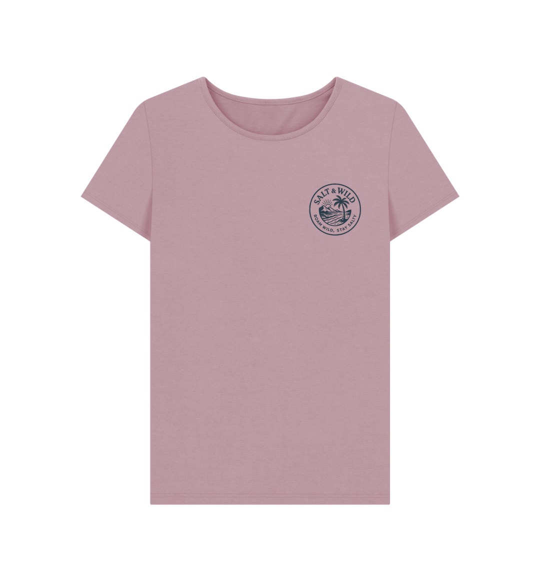 Mauve Printed T-shirt