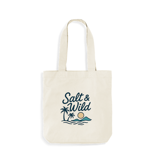 Natural Printed Bag