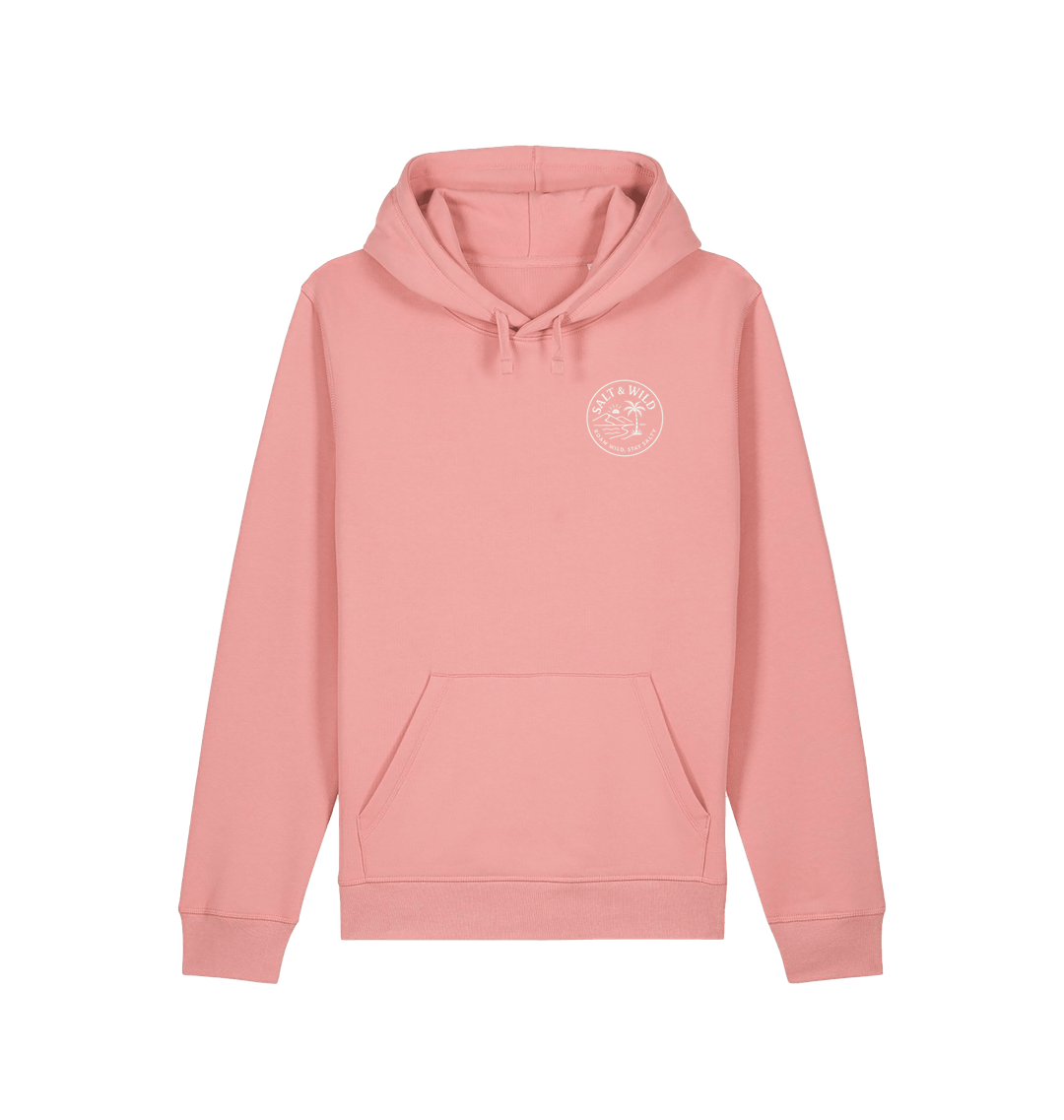 Canyon Pink Printed Hoody