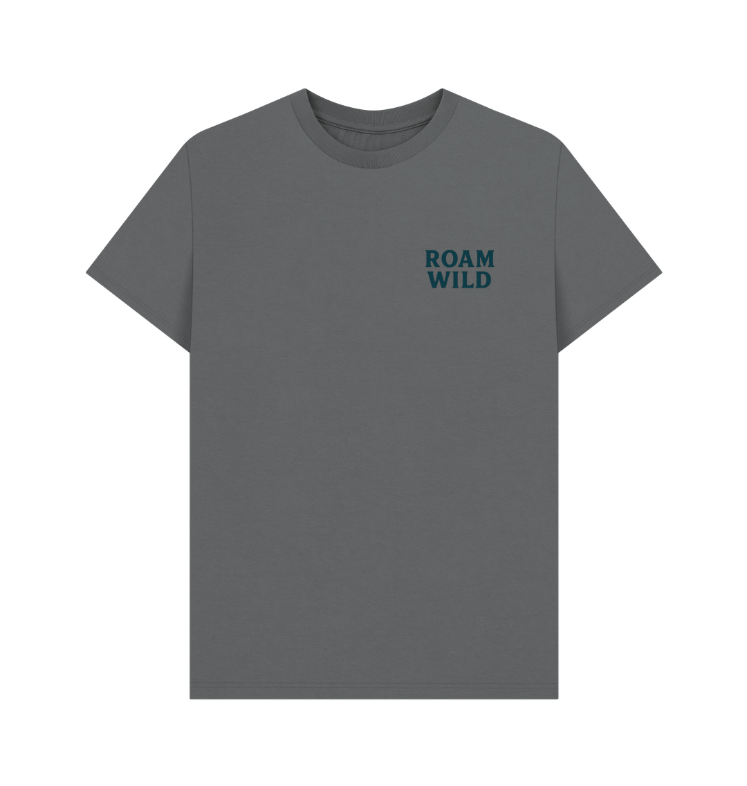 Slate Grey Printed T-shirt