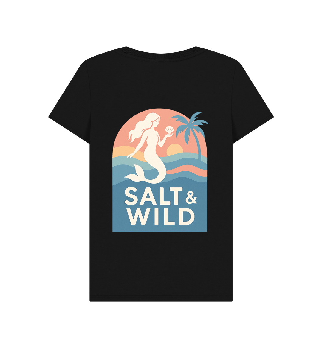 Black Printed T-shirt