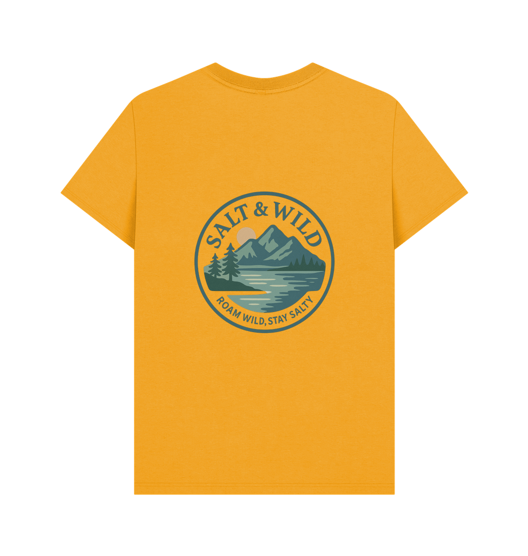 Mustard Printed T-shirt