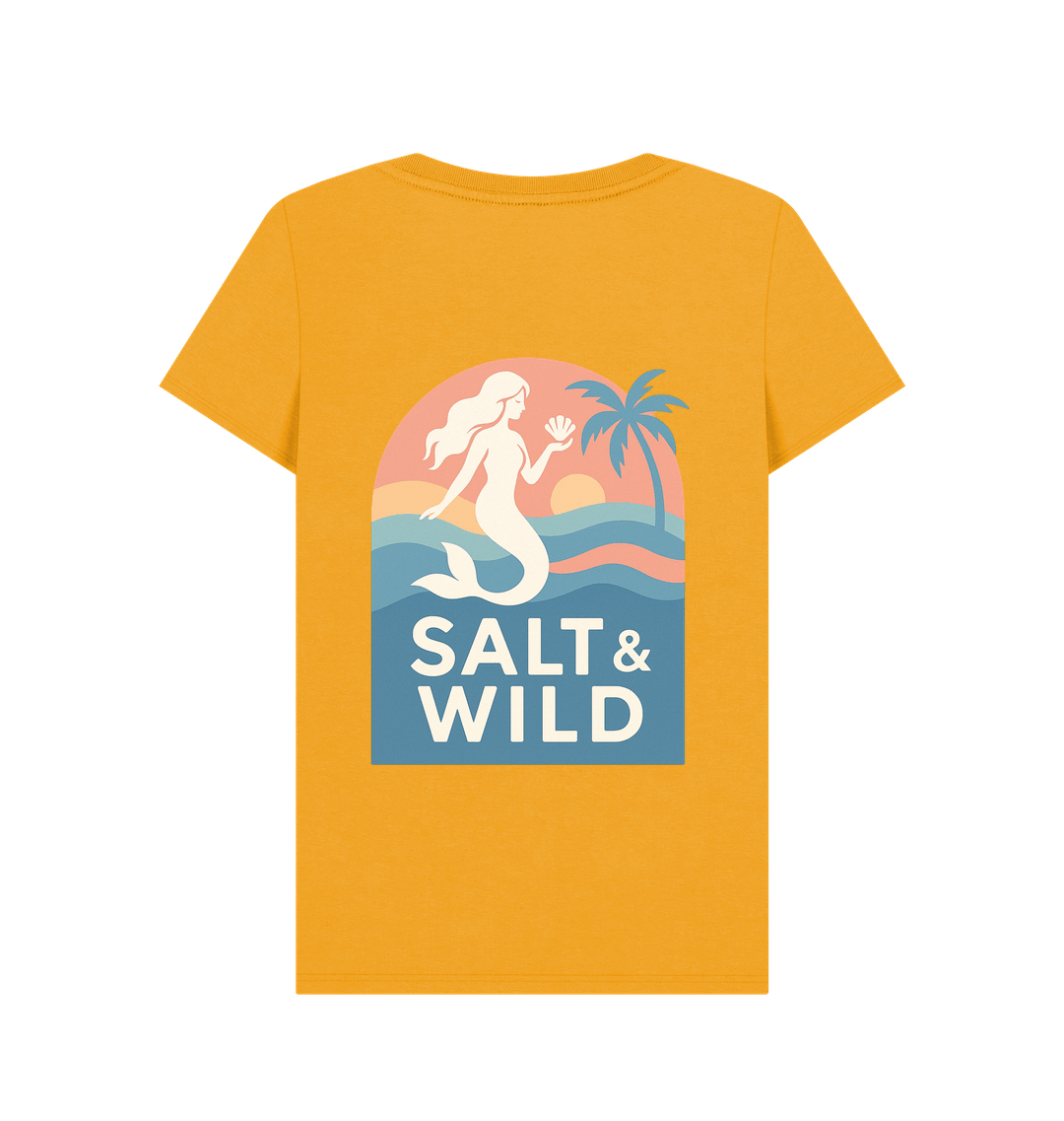 Mustard Printed T-shirt