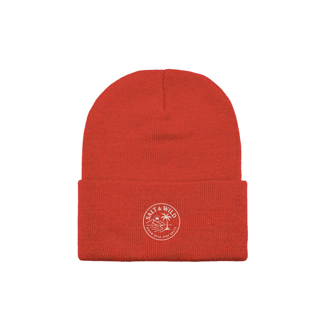Bright Red Beanie
