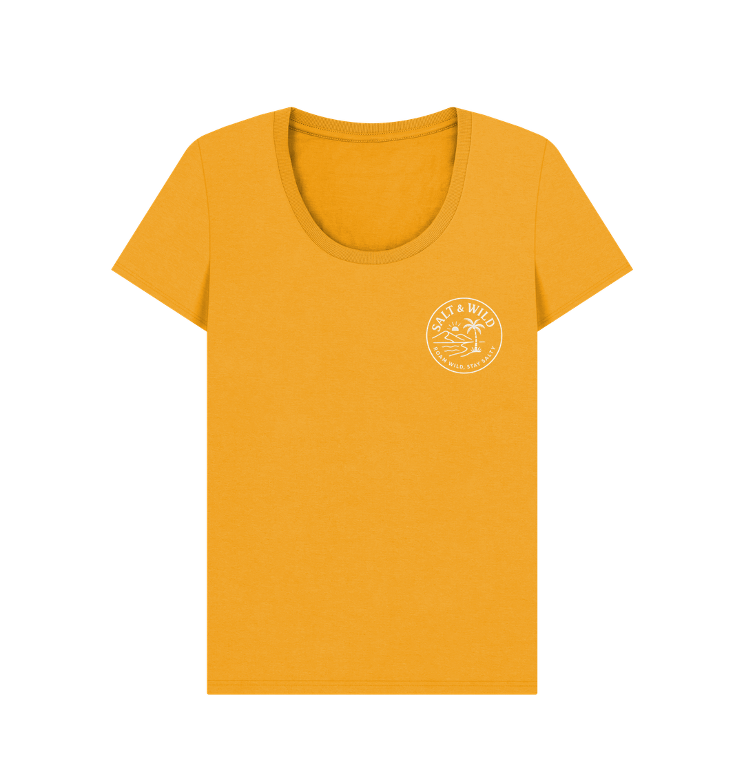 Mustard Printed T-shirt