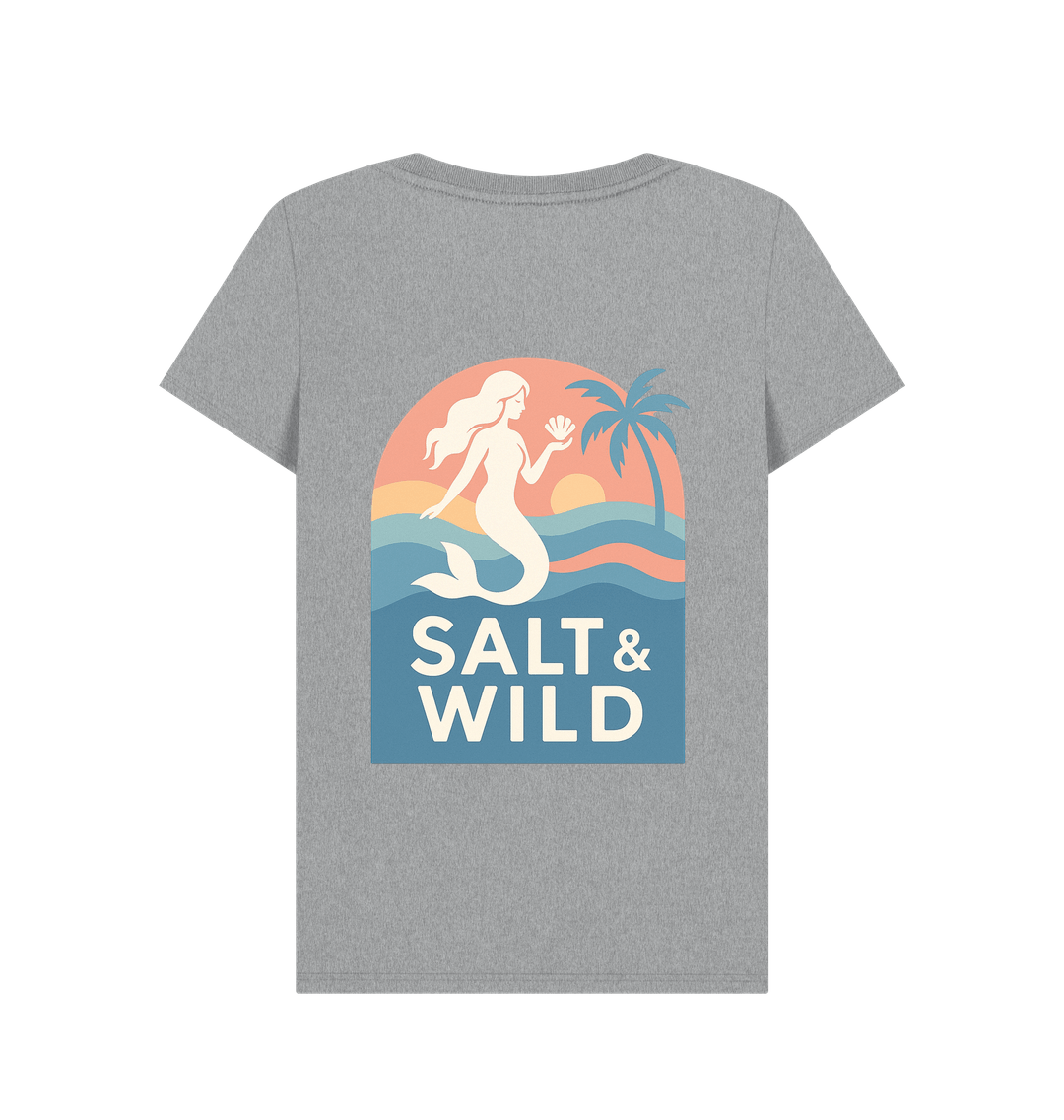 Athletic Grey Printed T-shirt