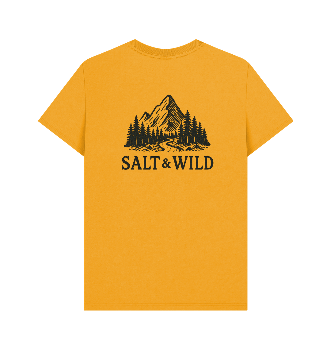 Mustard Printed T-shirt