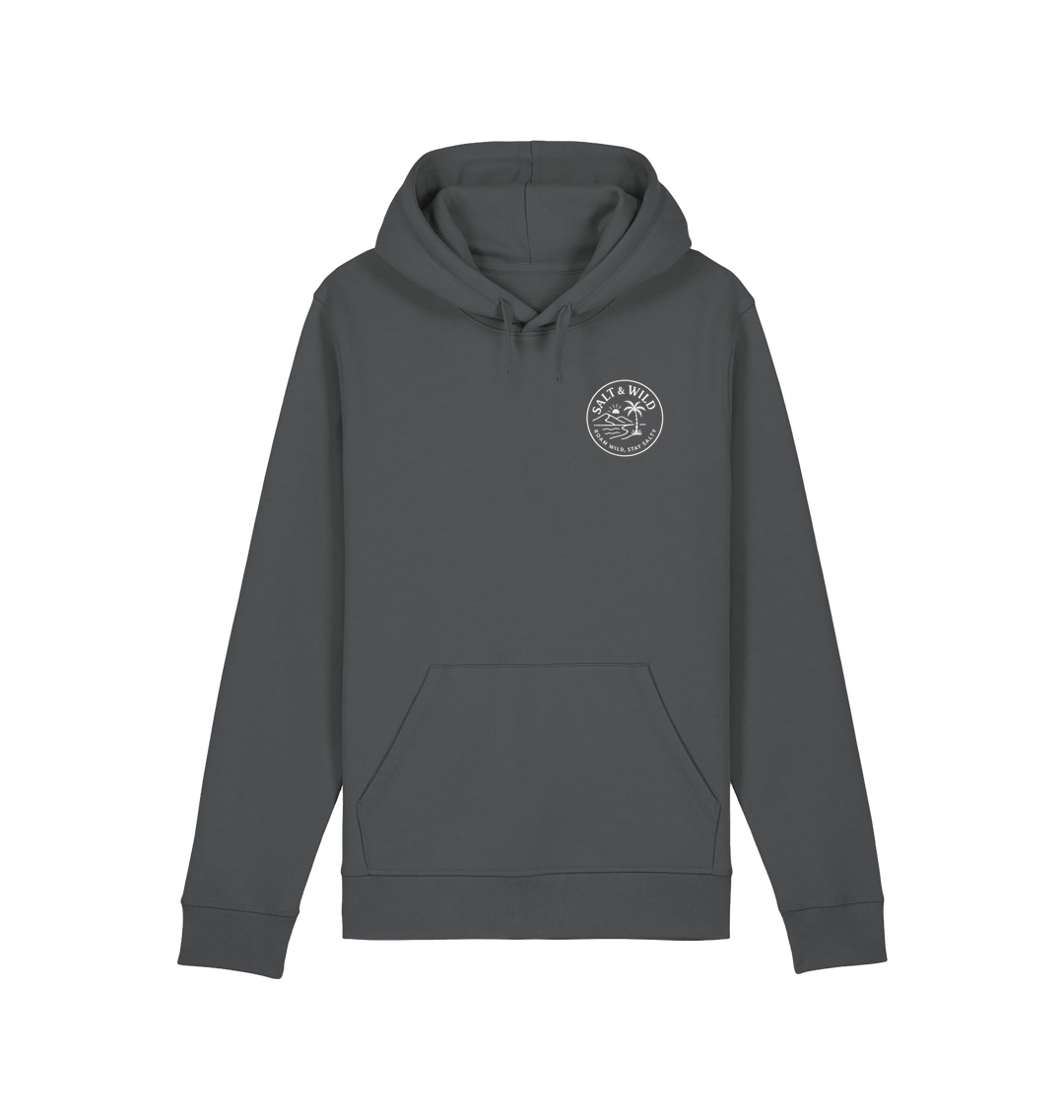 Anthracite Printed Hoody