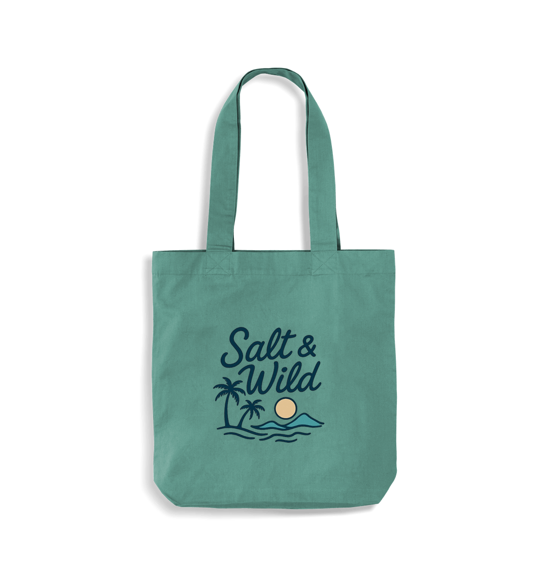 Sage Green Printed Bag