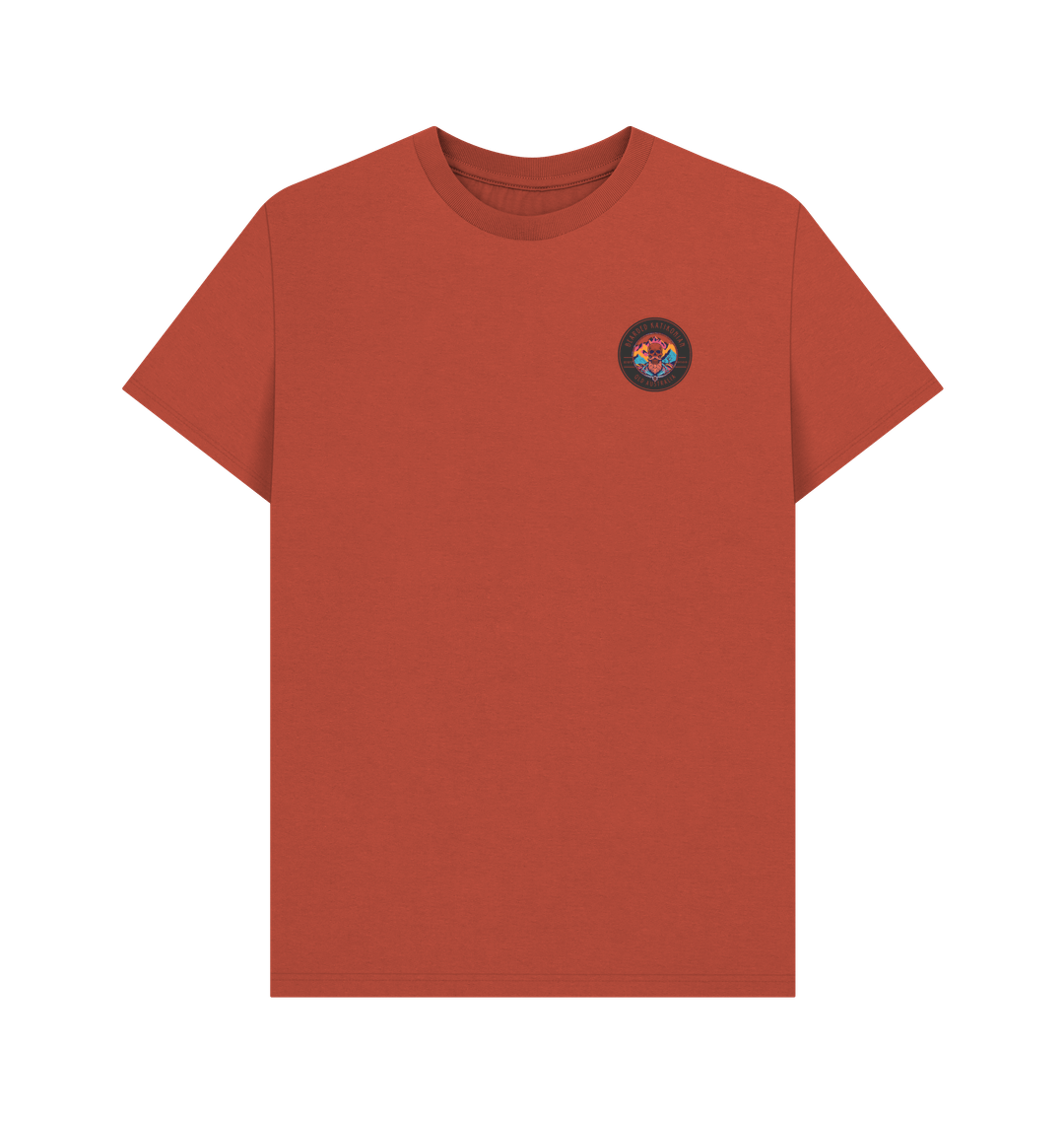 Rust Printed T-shirt Front