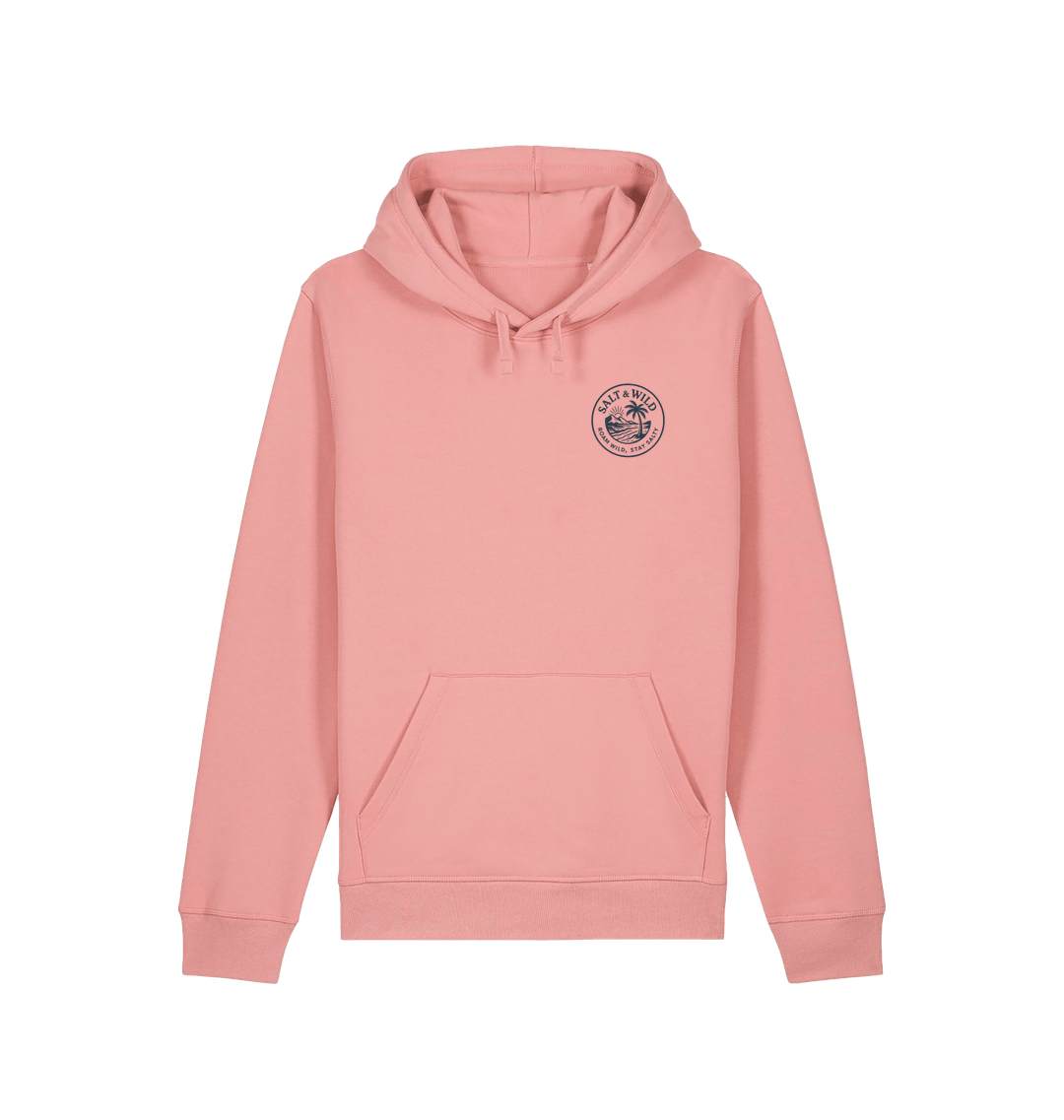 Canyon Pink Printed Hoody
