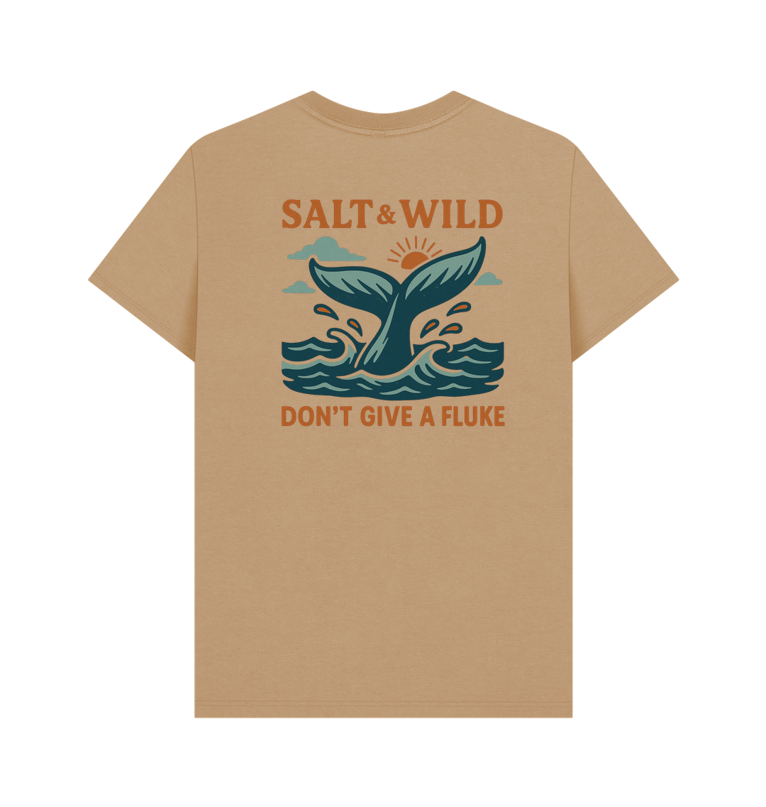 Sand Printed T-shirt Back