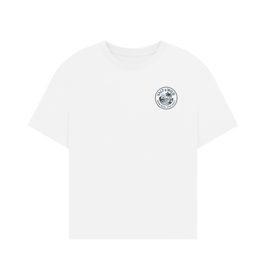 White Printed T-shirt