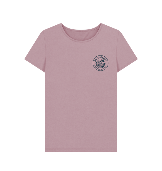 Mauve Printed T-shirt