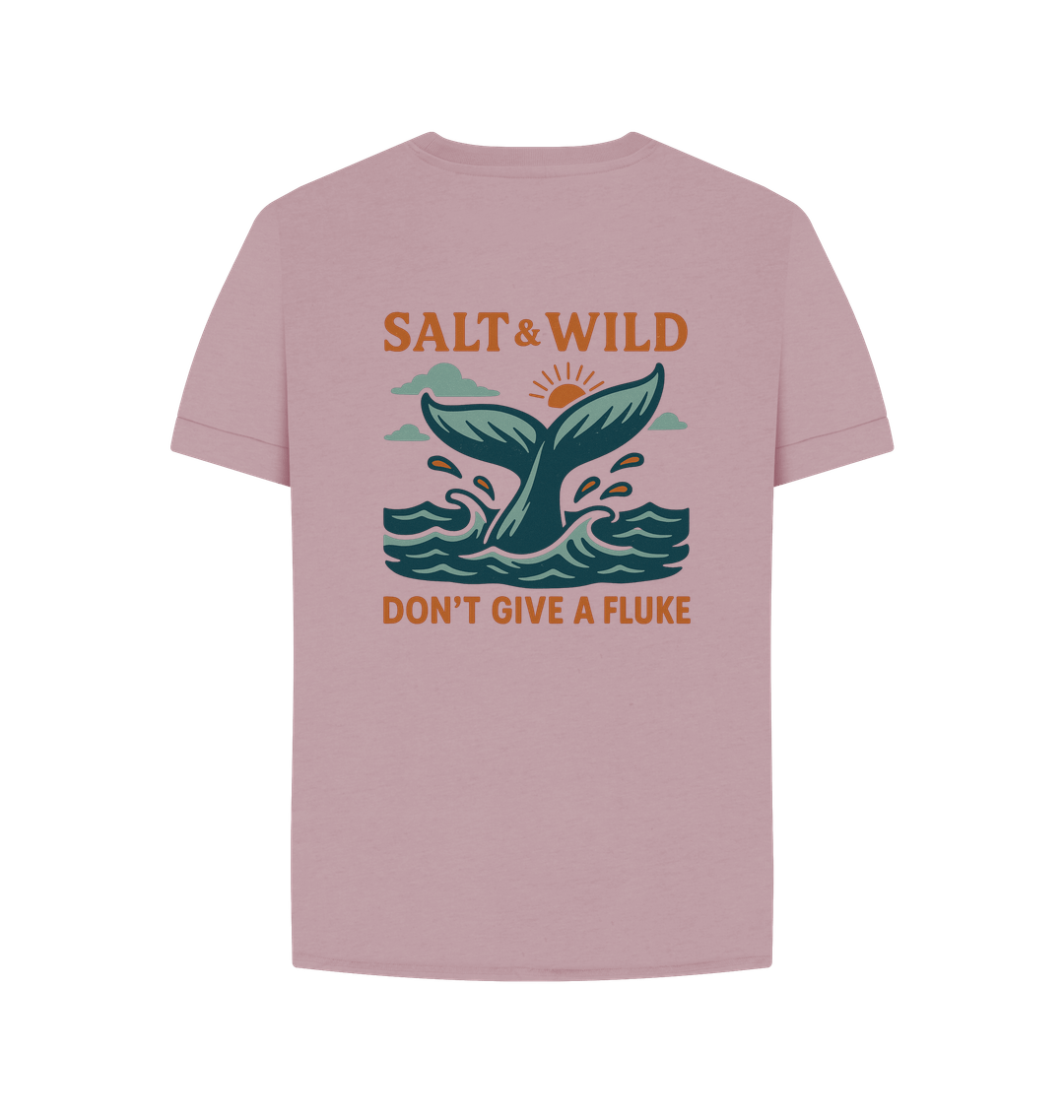 Mauve Printed T-shirt Back